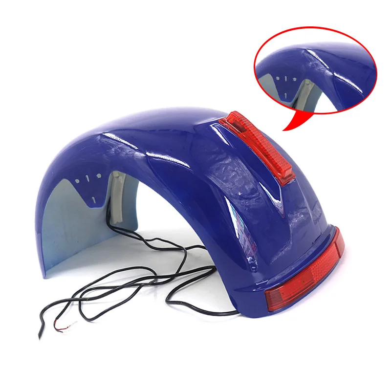 Plastový plášť predného alebo zadného blatníka s chvostovým svetlom Mudguards pre diely CityCoco Harley Electric Secootter