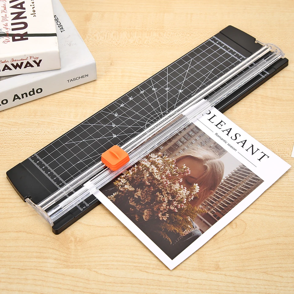 Plastový základný papier prenosný prenosný A4/A5 papierový strih na papierovú rezačku s fotografiami Čepeľ Blade Home Office Art Crafts Tools