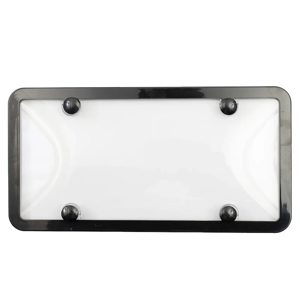 Plate Cover Lárodná značka Foto: USA Vozidlá Červené svetlo Reflexná malá veľkosť 1pc Anti -Speed ​​Easy na inštaláciu