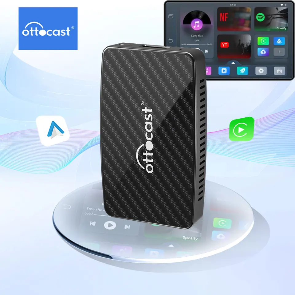 Play2Video Pro CarPlay TV Box Wireless Car Play Android Auto Car Intelligent Systems pre YouTube Netflix Spotify