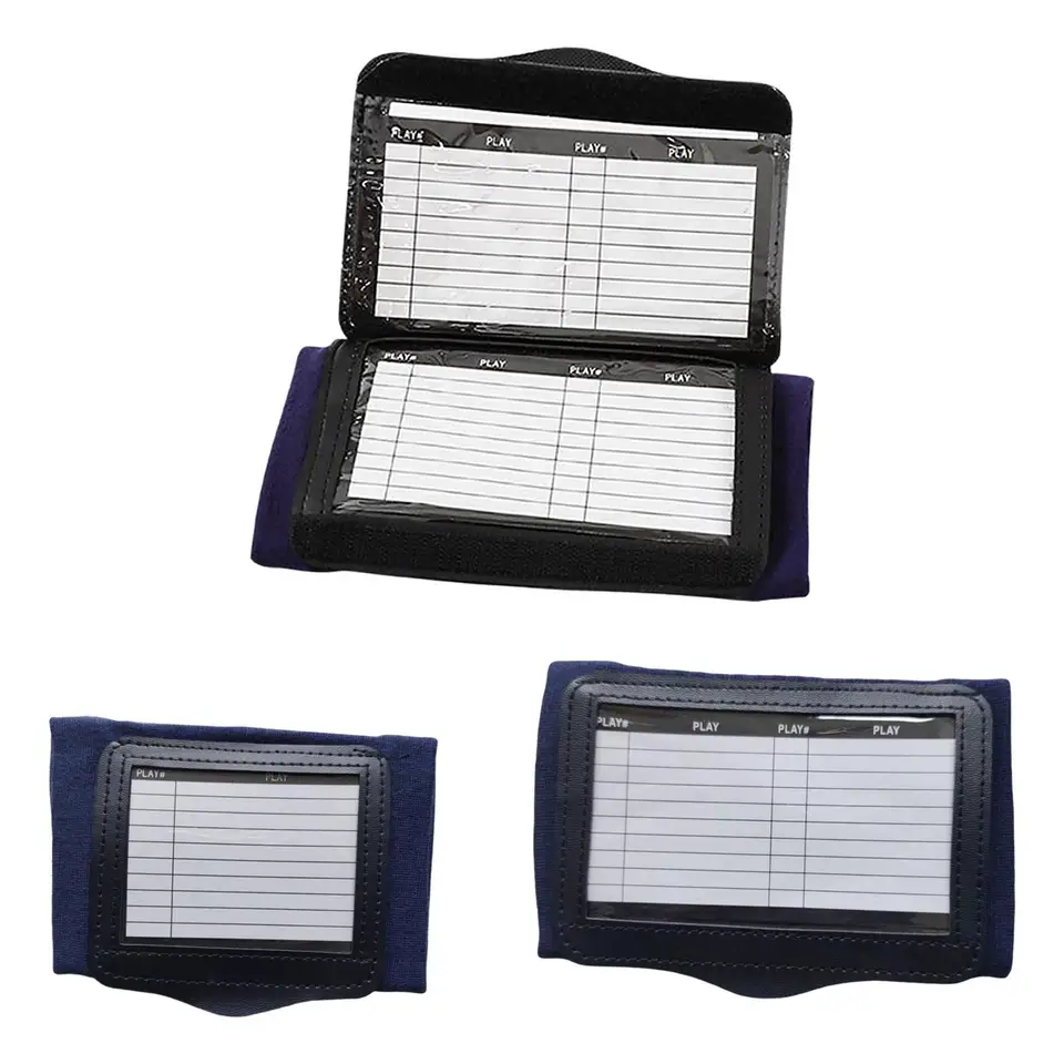 Playbook Wrictband Coach Bracer Wrist Band Adult Teaching Board Armband Playbook
