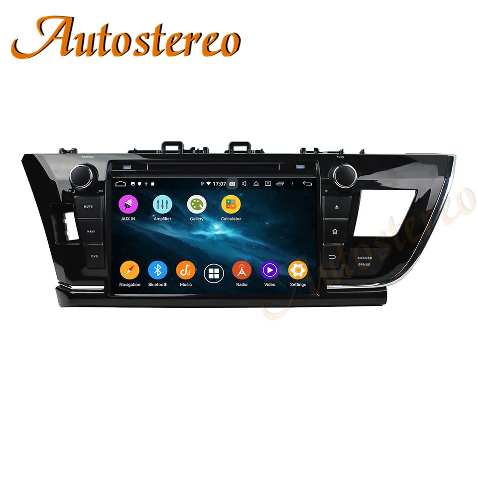 Player médiá Android 13 CarPlay Multimedia Player GPS navigácia pre Toyota Corolla 2014-2016