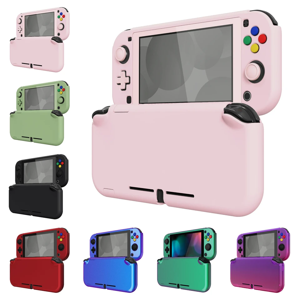 PlayVital Ochranné tvrdé puzdro pre Nintendo Switch Lite W/Screen Protector and Thumb Grips