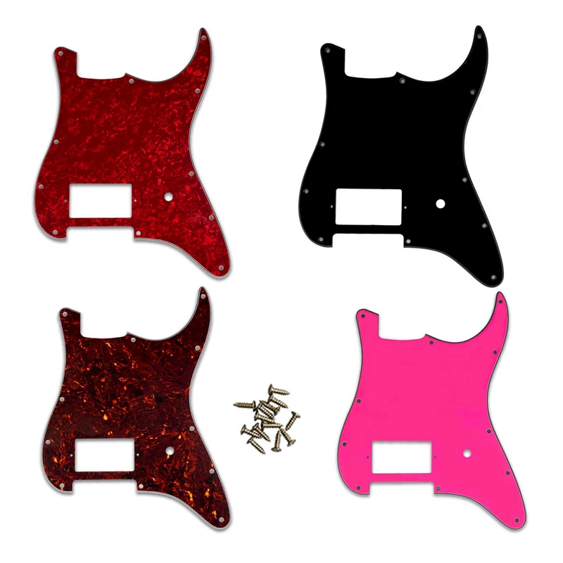 Pleroo Custom Guitar 11 Screck Diery Pickguards Suit for Fender Tom Delonge Strat Guitar US Spec Strat Strat s mostom paf humbucker