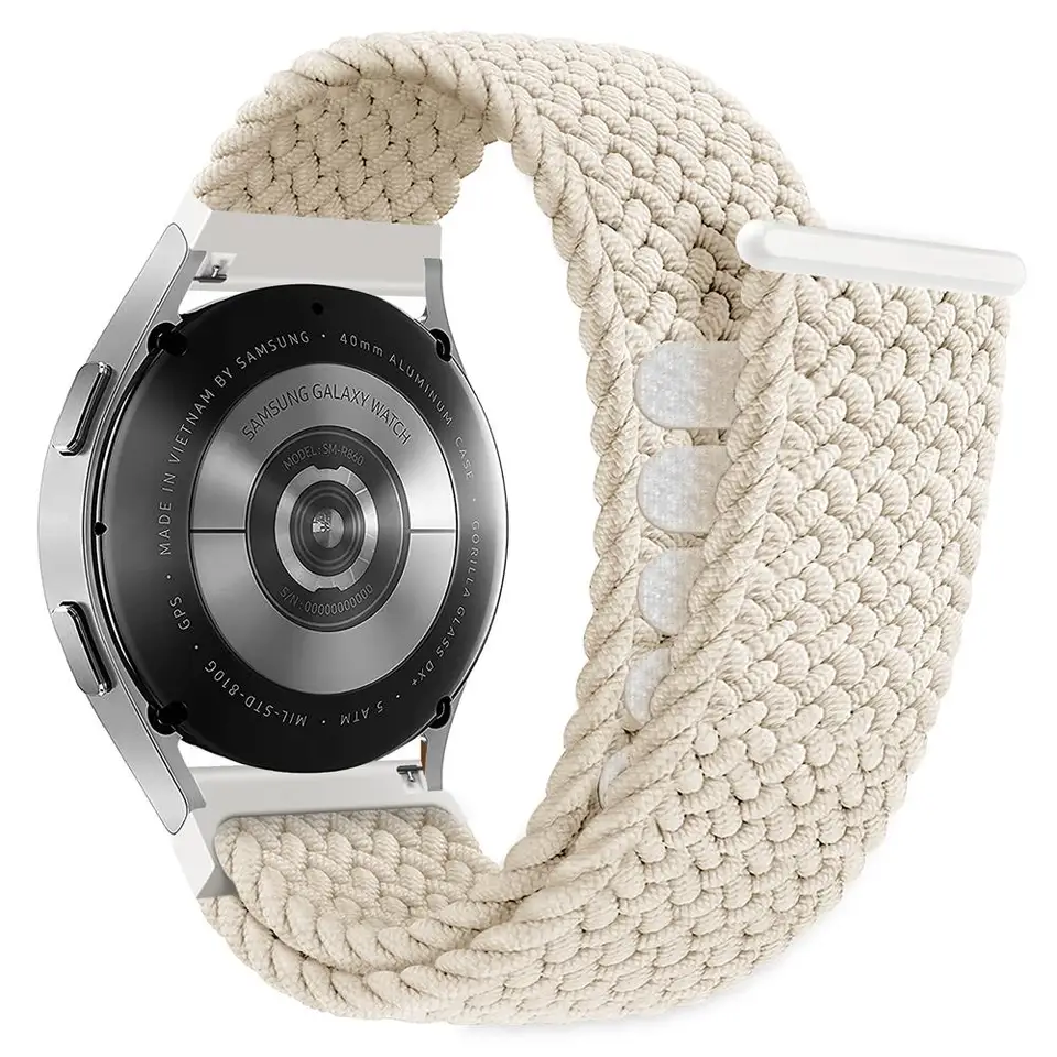 Pletené sólové slučkové remienok pre Samsung Galaxy Watch 5/6/Pro/4/Classic/46/3/Active 2/S3/S2 Elastic Bracelet Huawei Hodinky GT/2/2E/PRO