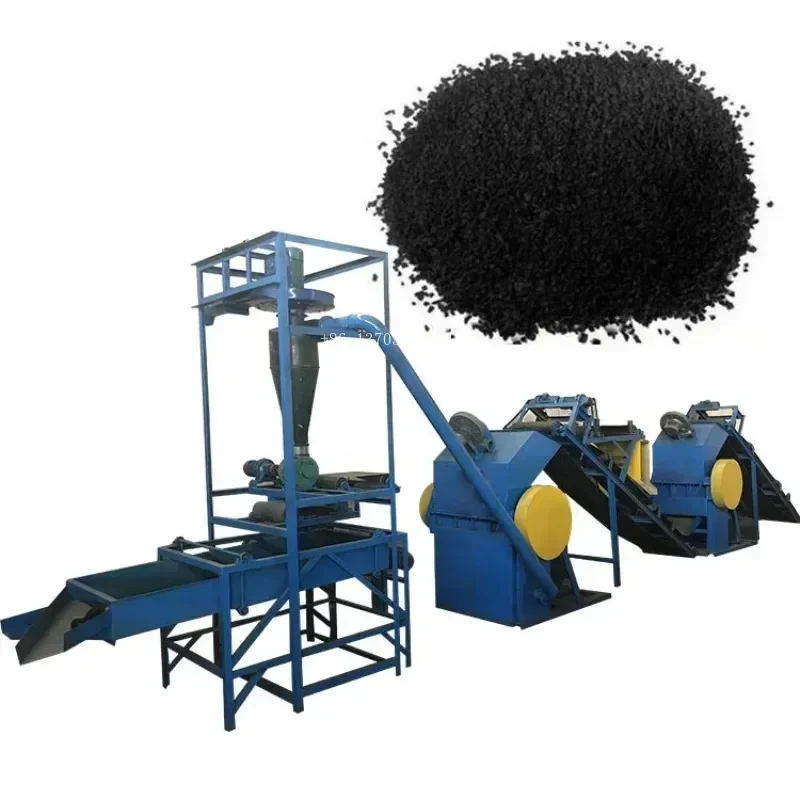 Plne automatické vysokokvalitné recyklácie pneumatík RECYKLÁCIA Strojov