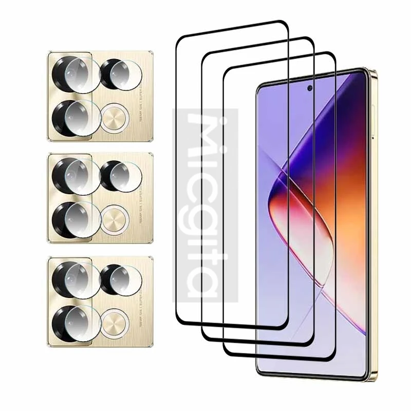 Plné lepidlo Temperované sklo pre Infinix Poznámka 40 Protect obrazovky 6,78 