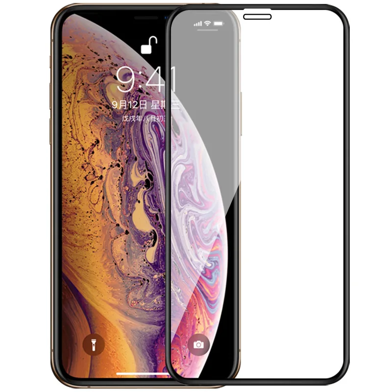 Plné sklo Temperované sklo pre iPhone xs Max xr x chránič obrazovky pre iPhone 11 12 Pro Max 12mini 6 6s 7 8 plus 5 5se 2020