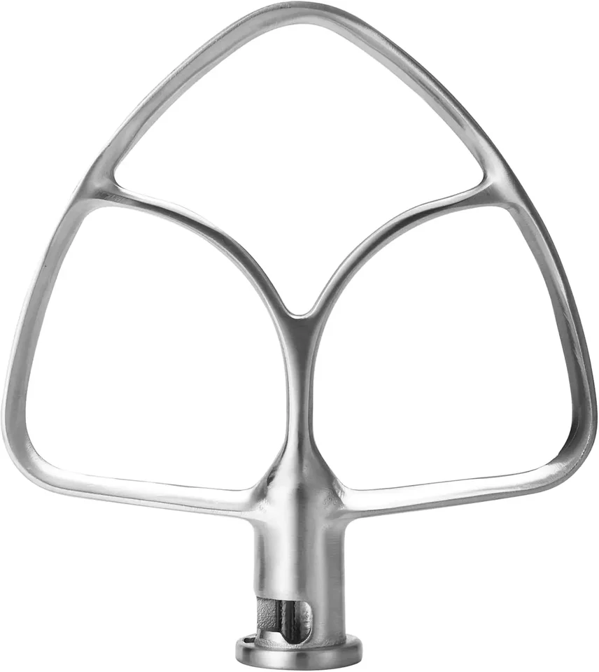Plochý šľahač z nehrdzavejúcej ocele pre KitchenAid 4,5-5QT mixéry stojanov výmena príslušenstva pre mixéry KitchenAid