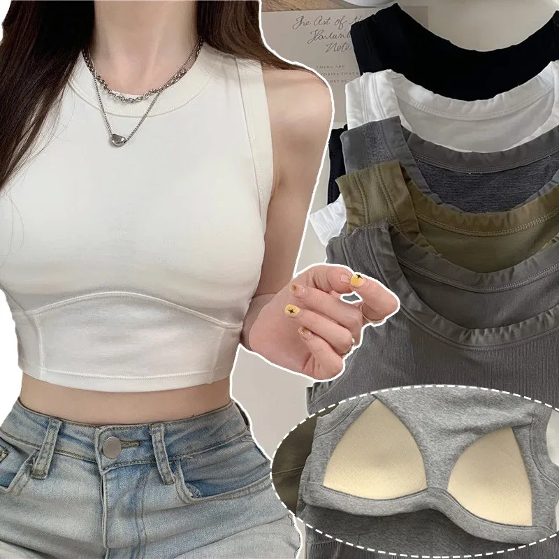 Plodina top ženy bezšvové spodné prádlo vinobranie plodina Top vesta Žena sexy spodná bielizeň Šport Bralette hlboko v krk orezaný camis camisole