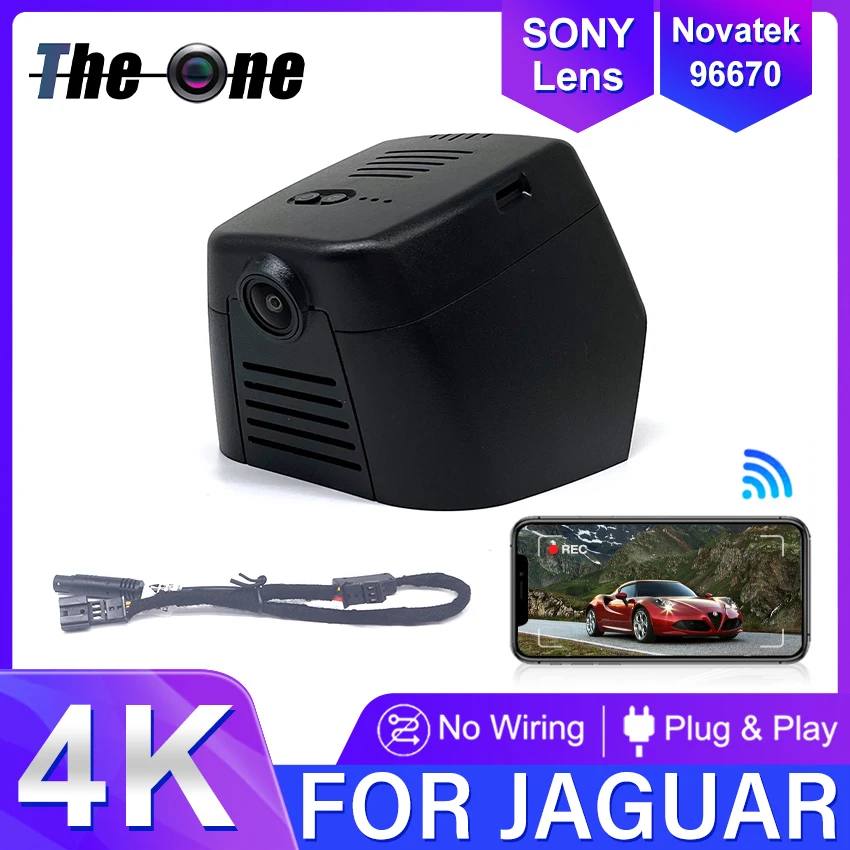 Plug and Play CAR DVR WiFi Video Recorder Dash Camera pre Land Rover Evoque 249PS Sport 20-22 pre Jaguar XEL XEF XE XF 21-22