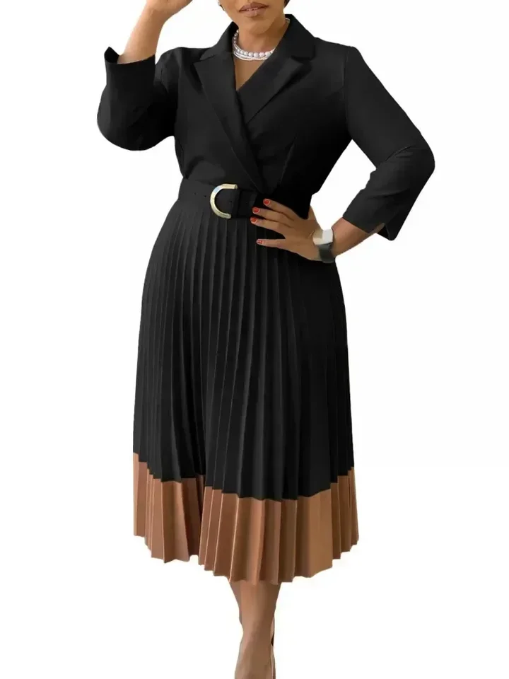 Plus Polyester Polyester Africké šaty pre ženy Elegantné s dlhým rukávom Nové moslimské abayas dashiki rúž kaftan šaty tureckej Afriky