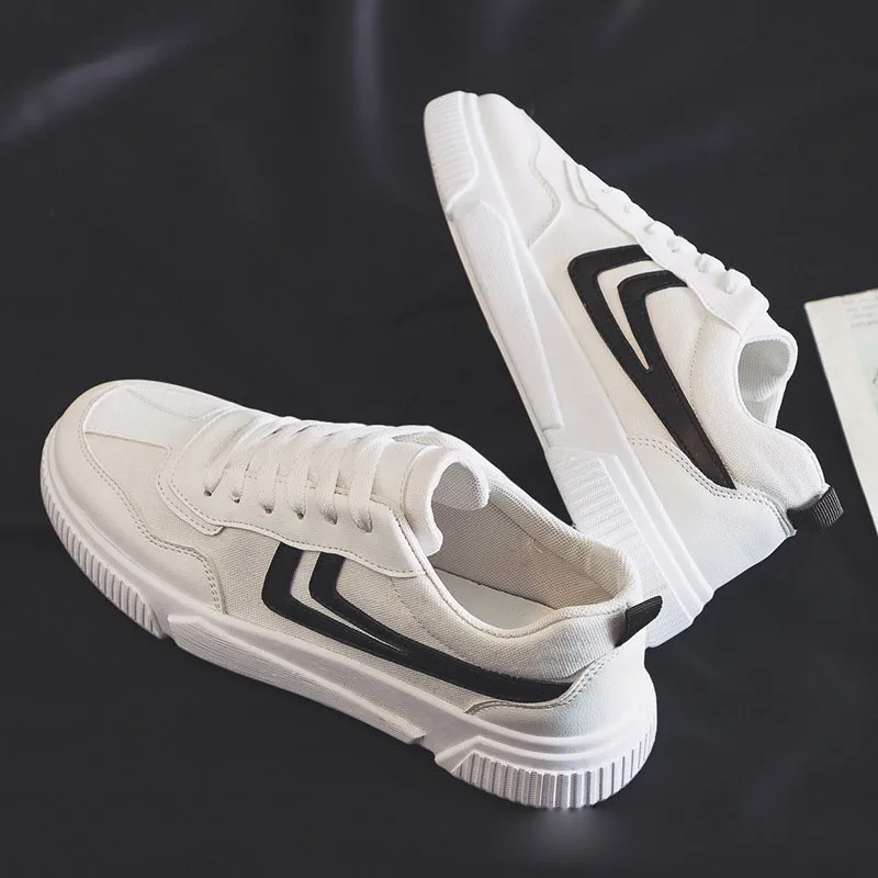 Plus veľkosť 44 Little Biely topánky High Platform Lace Up Casual Sneakers Luxury Designer Biele topánky pre mužov a ženské tenisky