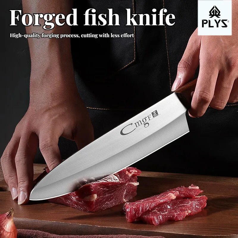 PLYS-1PC Chef's Nôž ostrý mäsový štiep
