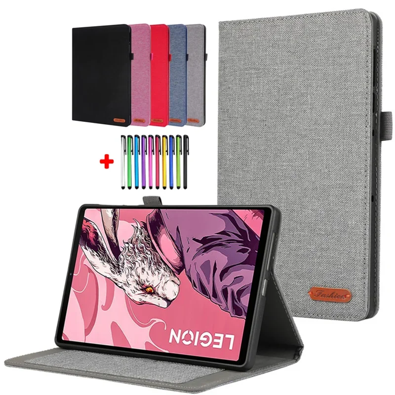 Plátky s plesnivou ochrannou fondou pre prípad Lenovo Legion Y700 Case 8,8 palca 2023 2022 Flip Wallet Slots pre Ligion Y700 Cover 8.8 