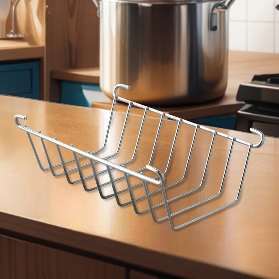 Plátok Toast stojan z nehrdzavejúcej ocele Display Display bochník stojan Air Fryer Accessories Displow nástroj pre reštauráciu kuchyňa/