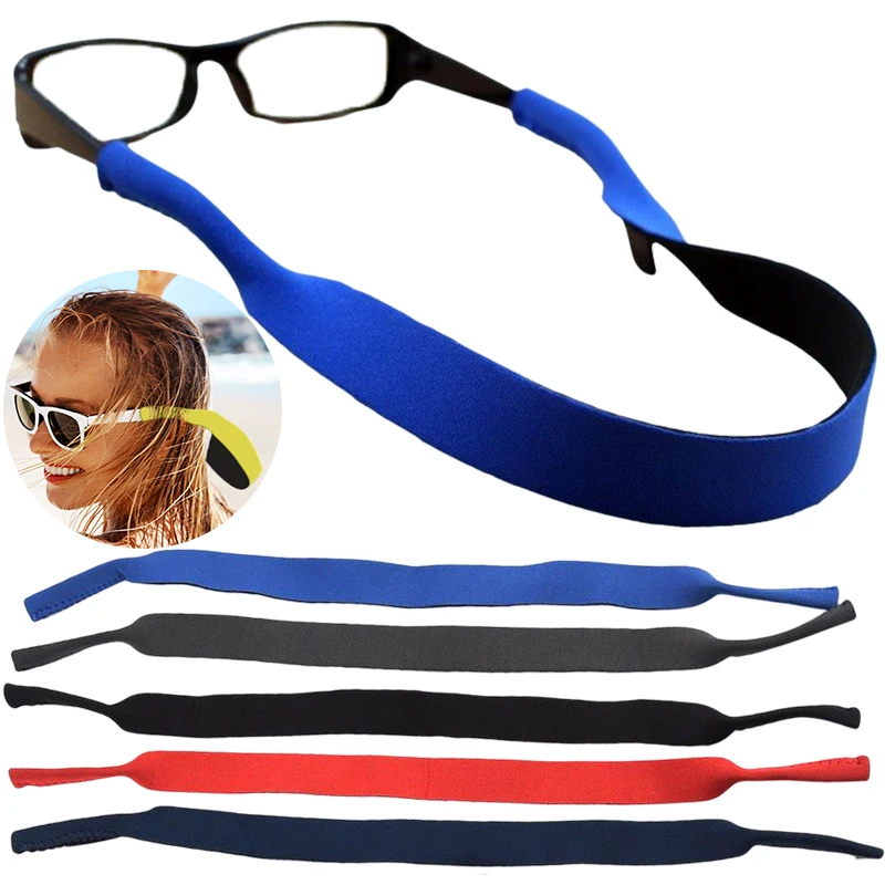 Plávajúce slnečné okuliare reťazové vodné športy okuliare Cord Outdoor Sport Oveglasse okuliare držiak na šnúrku na krk