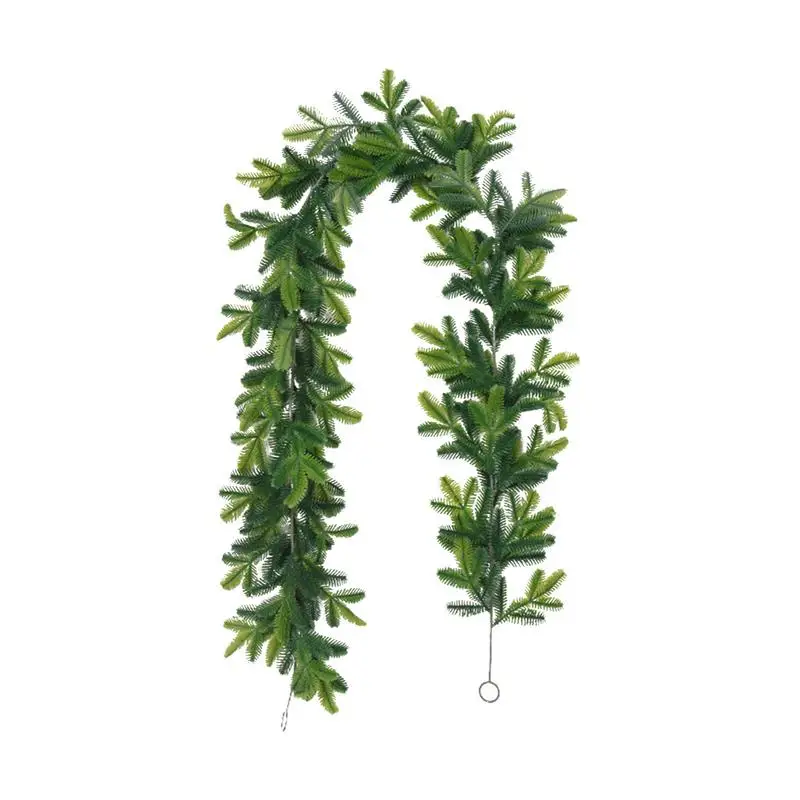 Plášť vianočný vianočný stôl dekor ornament girlanda s faux borovicovým krbom girlanda pre zábradlieb
