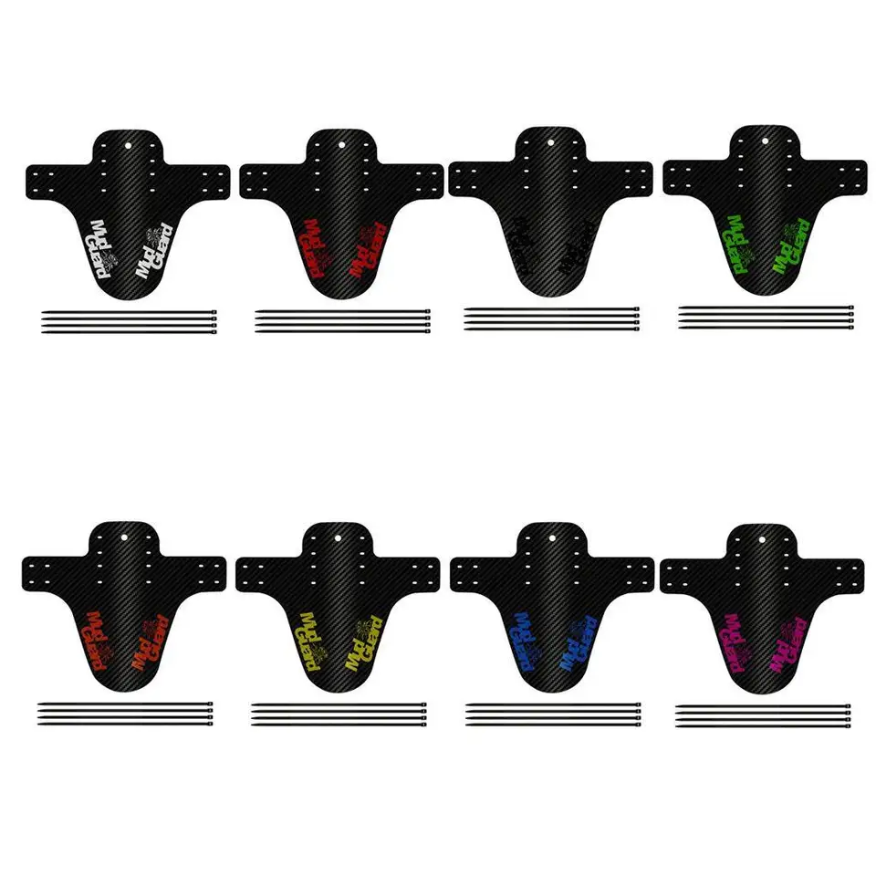 Pneumatické bahno Fender uhlíkové vlákno bahno pre horské bicykle Road Cycling Bike Fixované prevodové koleso