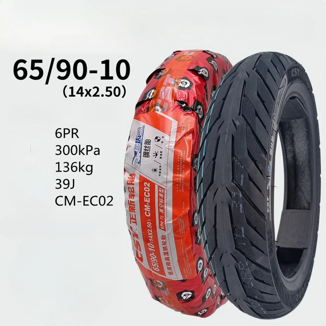 Pneumatika CST 65/90-10 (14x2.50) CM-EC02 Megalodon Wire Tire 6PR Vákuová pneumatika