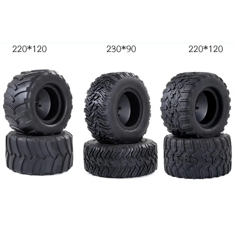 Pneumatiky rozširujúce sa Rovan Truck pre Losi 5IVet Mtxl Dbxl Rovan Lt Slt King Motor X2