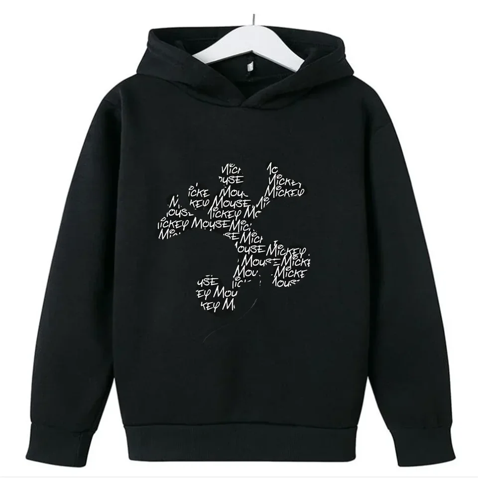 Pocket Men Hoodies Cartoon Character Mickey Minnie Mouse Anime Anime Casual Kawaii Grafická útulná populárna mužská mikina jesenná zima