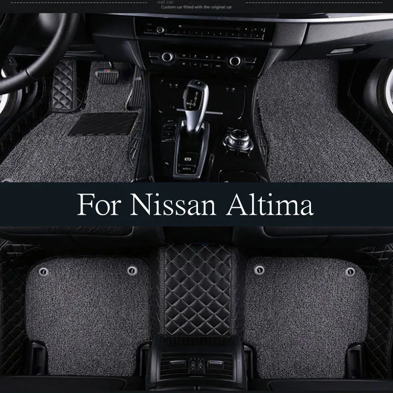 Podlahová podlaha pre Nissan Altima SR L34 6th 2019 ~ 2022 Foot TPE vložka Storage koberec koberec Vlastný vodotesný kryt koberec koberec koberec rohož