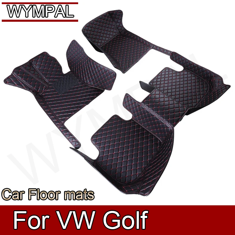 Podlahová podlaha pre VW VW Golf6 Golf 6 MK6 5K 2009 ~ 2013 Anti-Dirt Pad Podlahové koberce koberce Mat Car Accessory Vento Variant