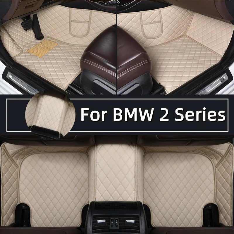 Podlahové podlahy pre bmw 2 série Gran Tourer 216i 218i 220i 225i 225xe 216d 218d 220d 7-sedadlá 2014-2020 19 18 17 16 15 Interiér
