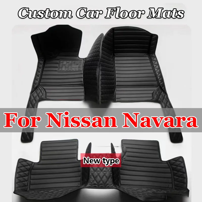 Podlahové podlahy pre Nissan Navara NP300 D23 2022 2021 2020 2019 2018 2017 2016 2015 2015 Frontier Auto Accessories Custom Carpets Cupets