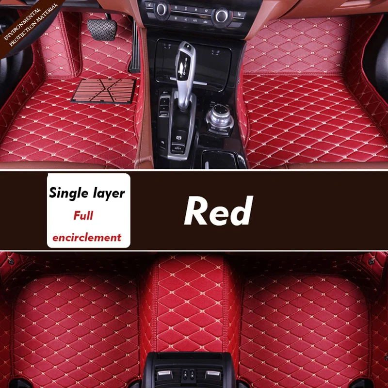 Podlahové podlahy pre toyota Previa odhada Tarago 2016 2015 2014 2013 2011 2010 2010 2009 2008 2008 2006 (7 SEATER) Automobilové koberce
