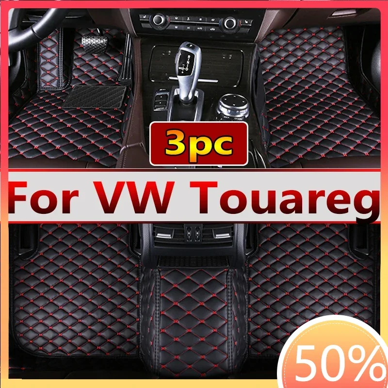 Podlahové podlahy pre Volkswagen Touareg 2008 2009 2010 Vlastné automobilové podložky automobilového koberca