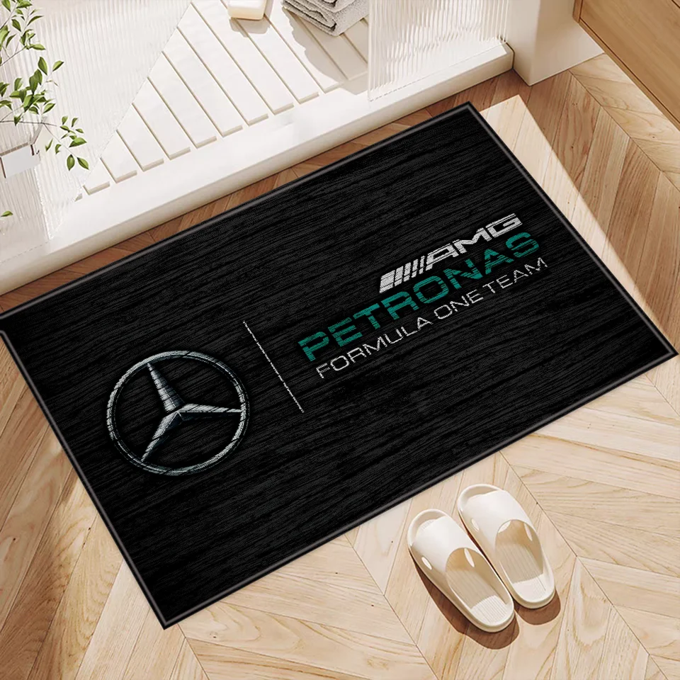 Podlahové rohože Mercedes AMG Petronas F1 Tím Obývacia izba Koberce Moderná domáca dekorácia kúpeľňa Modlite