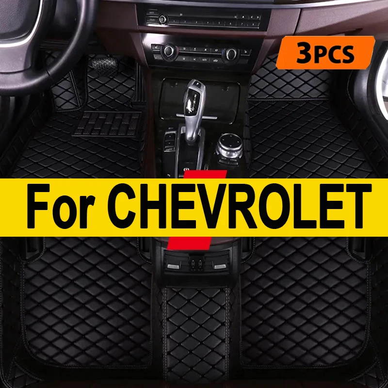 Podlahové rohože pre autá pre Chevrolet Evanda Blazer Cruze Captiva Corvette C5 Coupe Aveo Impala Camaro Camaro SS Malibu Auto príslušenstva