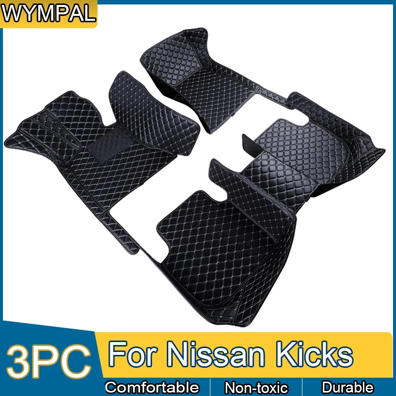 Podlahové rohože pre autá pre Nissan Kicks 2022 2021 2020 2019 2018 2017 koberce Foot Custom Adsess Interiér Pedál Produkty