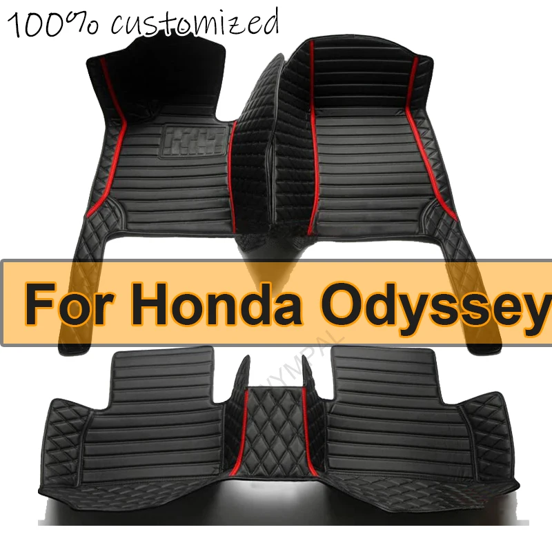 Podlahové rohože pre honda Odyssey sedem sedadiel 2004 2005 2006 2007 2008