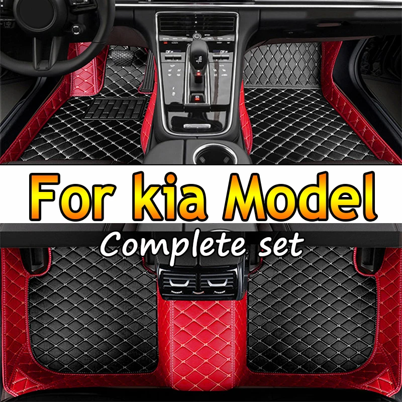 Podlahové rohože pre Kia Seltos Optima Soul KX3 Rio 4 Rio 2 Cerato Sorento Niro K3 Karneval Sportage Auto príslušenstvo 2022 2023