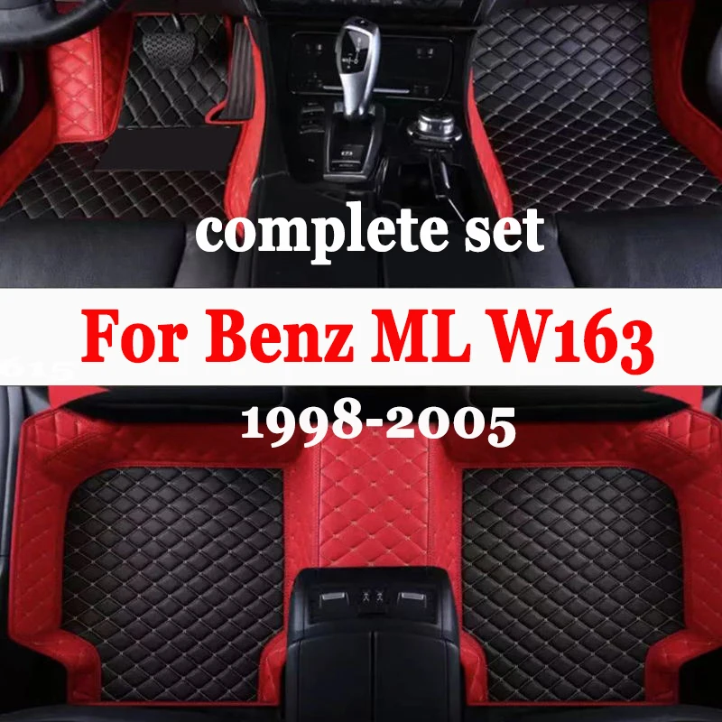 Podlahové rohože pre Mercedes ML W163 1998-2005 Dropshipping Center Interiérové ​​doplnky