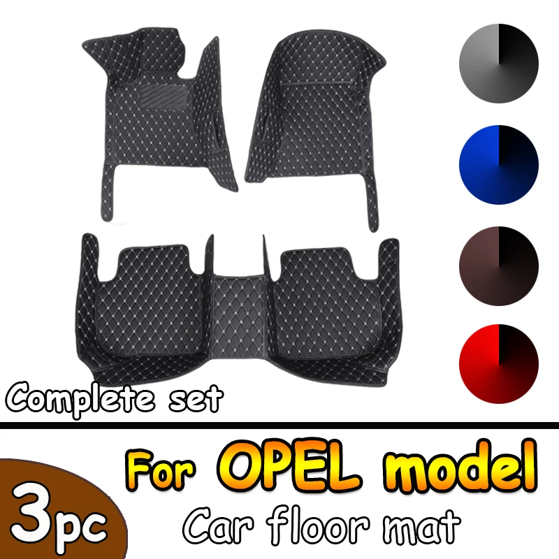 Podlahové rohože pre Opel Aatara Astra H Astra Mocha Omega Grandland X Corsa D Corsa Cascada Adam Insignia Auto príslušenstva