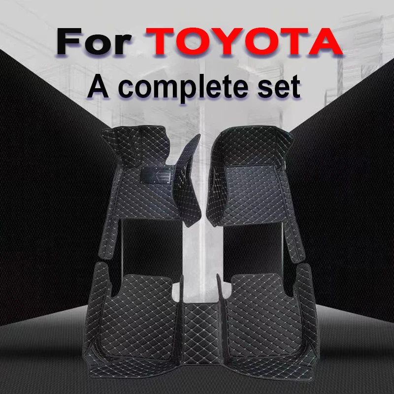 Podlahové rohože pre toyota yaris yaris hybrid avanza levin voxy venza hiace 2Seat innova MR2 Rush Celica raize doplnky