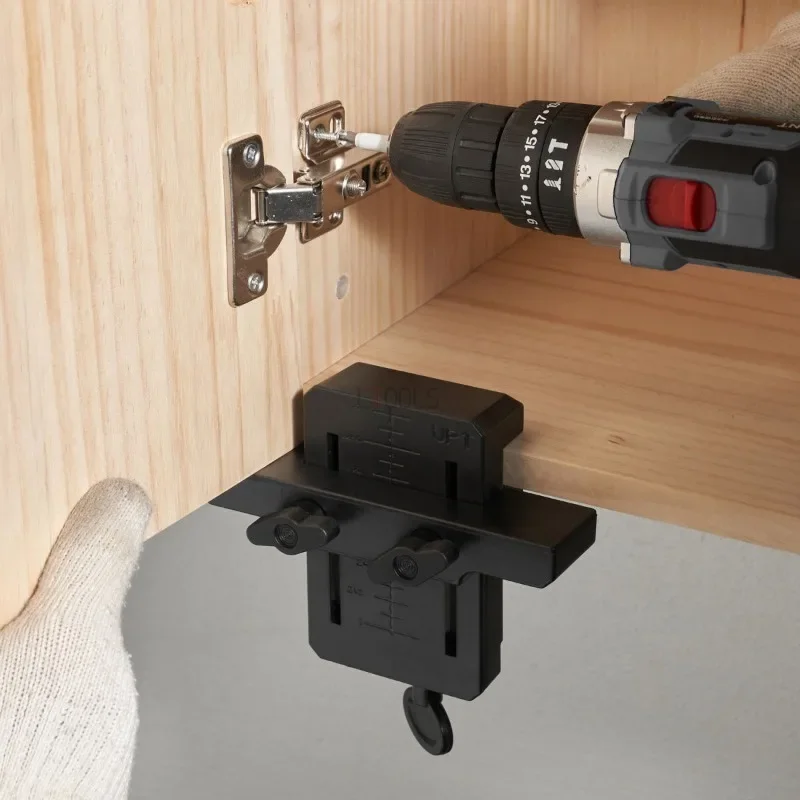 Podlahové skrinky Inštalácia CLAMP Mini ABS Plastové oporné rameno viacúčelová skrinka Montáž