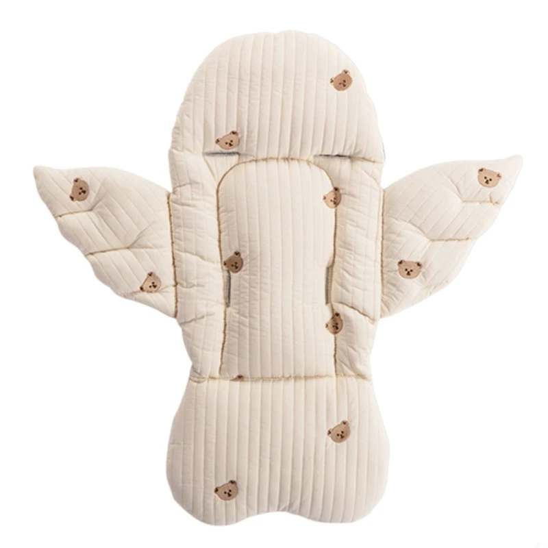 Podložka pre deti pre kočík Soft & Priedubble Cotton Universal Batys Sroller Cushion Darček pre novorodencov 720/740 mm