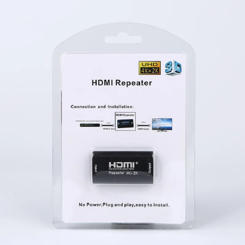 Podpora 4K*2K@30Hz HDCP 1.1 kompatibilný 40M opakovač HD