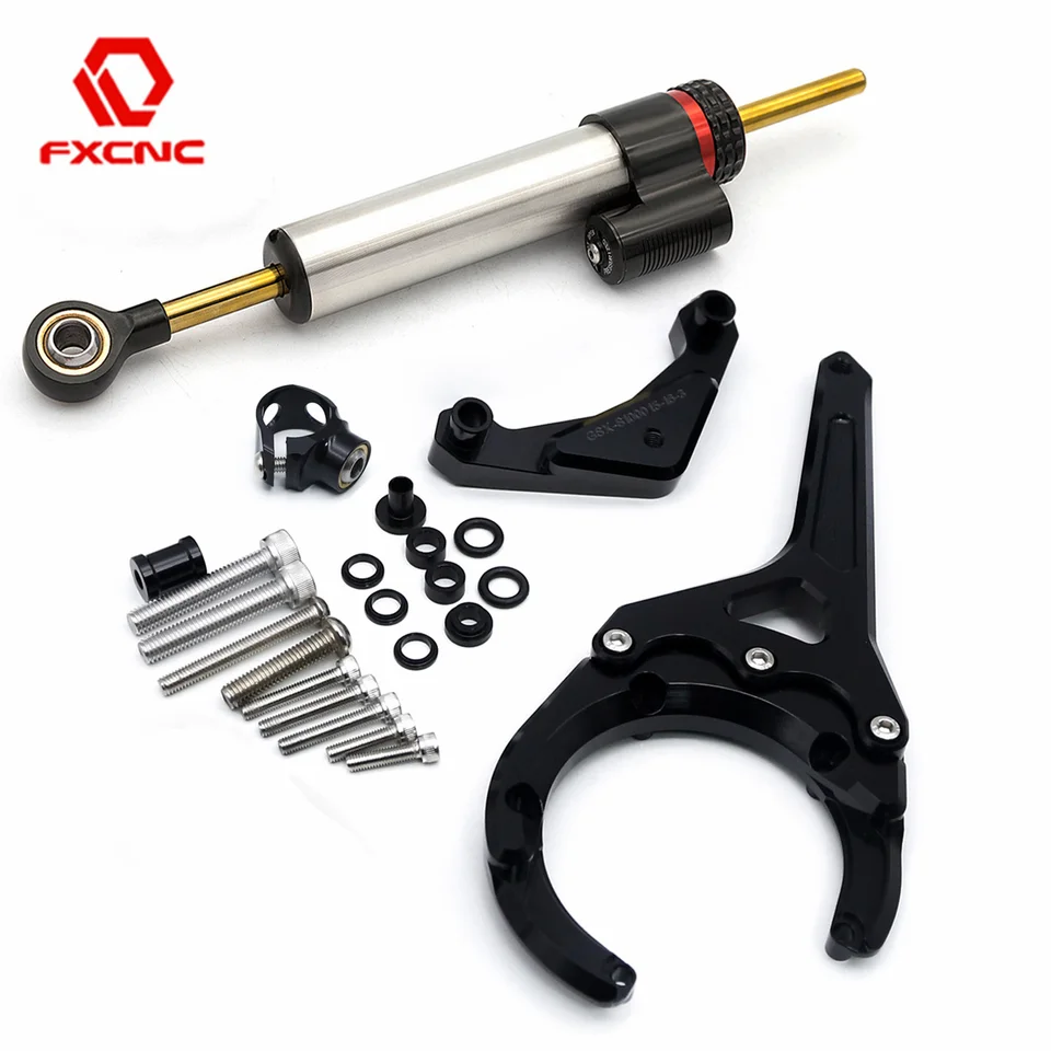 Podporná súprava na podporu stabilizátorov pre stabilizátor pre riadenie pre Suzuki GSXS GSX-S 1000/F GSXS1000 GSX-S1000 F 2016 2017 2018 2018 2019 2020-2024