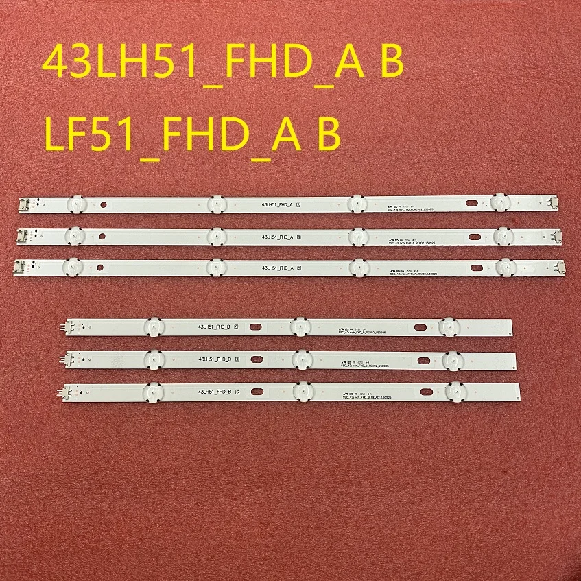 Podsvietenie LED pre TV 43LH513V 43LH590V 43LF510V 43LF5100 43LH5100 43LH5700 43LH570A 43LH520V 43LH513V 43LJ51V 43LH510V 43LH570V