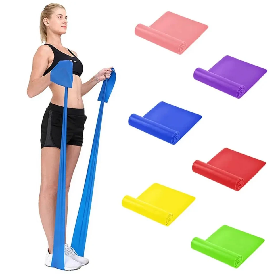 Pohodlné, odolné a prenosné pružné odporové pásy pre jogu s vynikajúcou flexibilitou - pružný latexový pilates kruh