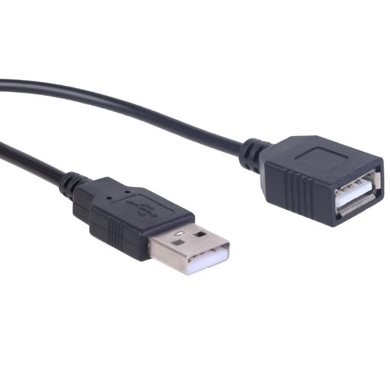 Pohodlný kábel USB Muž a ženský kábel s predĺženým káblom na ovládanie napájania s vypínacími vypínačmi vypnutia na jazdu, LED dropshipping