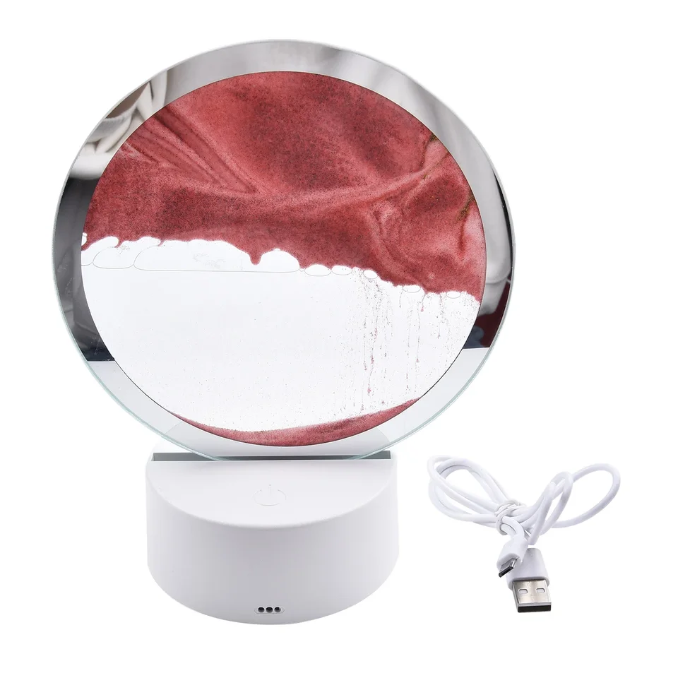Pohyb s pieskom rýchleho lampy Dynamic Piesk maľba piesok art
