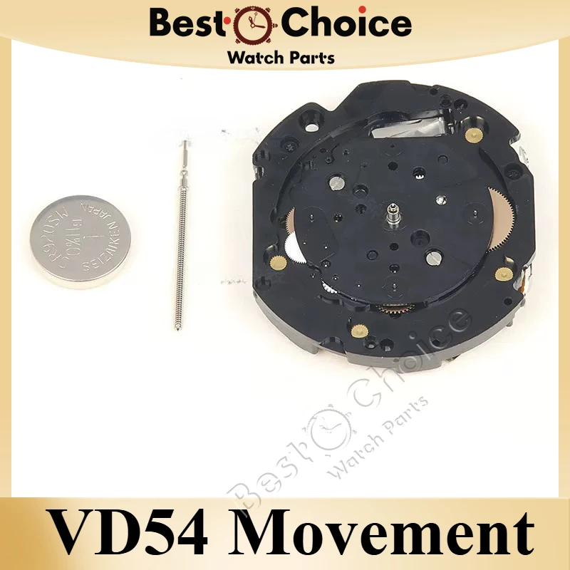 Pohyb vd54 Nové originálne hodinky Pohybové príslušenstvo VD54C Quartz Move