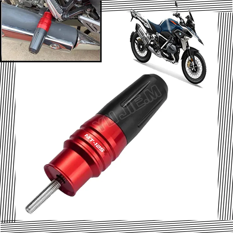Pohybové podložky z havárií výfukových plynov pre motocykle Falling Protection Anti-Drop Frame Slider pre MT125 MT 125 MT-125 2008-2023